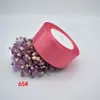 Venta al por mayor de fábrica 4cm Cinta Flor de Rosa Hecha a Mano Ramo Flor de Cinta Empaque Caja de Regalo de Boda Cinta Decorativa diy