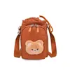Bolsa Ligera para Teléfono Móvil de Salida de Primavera Bolso Cruzado Estudiante Hombre y Mujer Bolsa para Botella de Agua Bolso de Hombro Portátil para Deportes al Aire Libre Taza de Agua Bolsa Pequeña