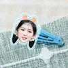 Itzy Hwang Yeji Shin Yuna Mercancía de Celebridad Pinza para el Cabello de Acrílico Pasador Accesorio para el Cabello Soporte para Concierto