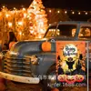 Banderas de Jardín Personalizadas Transfronterizas con Gato Negro, Calavera, Elfo, Calabaza, Decoraciones de Patio de Halloween, Banderas Impresas por Ambos Lados