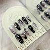 [Armadura para Manos] Chica Picante Dulce Corazón Diamante Grande Brillante Súper Genial Para Usar Lentejuelas de Manicura Armadura Desmontable para Usar