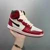 Zapatillas de caña alta Aj1 de alta calidad para hombre, Zapatillas casuales de suela plana para mujer, Zapatos deportivos retro, Zapatos de moda urbana de charol con cremallera