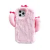 Funda Peluche Cactus Dibujos Animados Hecha a Mano Anticaída Moderna Adecuada para Apple 17/17Pro