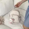 Nueva Mochila de Moda Coreana Estampada con Patrón de Gato para Estudiantes de Secundaria y Estilo Padre-Hijo, Bolsos de Mujer al por Mayor