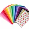 Papel de seda de colores 17g papel de calco 50*75cm en stock al por mayor hoja completa logo imprimible empaque papel delgado