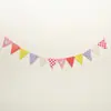 Decorações de Bandeiras, Fitas Floridas, Enfeites para Decoração de Cenário de Atividade em Sala de Aula Escolar