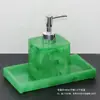 Kit de artículos de tocador de baño europeo para hotel Baño de habitación modelo Adornos de baño Botella de desinfectante de manos Botella de loción Juego de bandeja