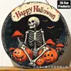Letrero de Madera de Halloween Transfronterizo Letrero de Madera de Alto Nivel Fantasma Rústico Letrero para Puerta Decoración de Ventana Letrero de Cuerda de Cáñamo de Madera Personalización