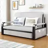 Sofá-Cama de Tecido Multifuncional Dobrável, Estilo Moderno, Cama de Solteiro Extensível para Uso Doméstico, Adequado para Apartamentos Pequenos, Sofá-Cama de Duplo Propósito para Sentar e Dormir