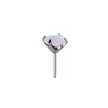 Pino de Liga de Titânio F136 Zircônia 5A Garra Corpo Piercing Joias Moda Personalizada Cruzamento Lábio Unha Osso da Orelha Unha Acessórios