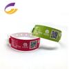 Pulsera Compuesta Desechable Personalizada Gj8020 Disponible para Sedes de Eventos