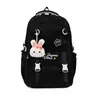 Mochila Escolar de Nuevo Modelo Transfronteriza de Gran Capacidad para Estudiantes de Secundaria, Alto Valor Estético, Estilo Workwear Estilo Ins, Mochila Ligera de Doble Hombro para Estudiantes de Primaria