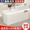 Balcão de Caixa Simples Moderno Ecológico com Gaveta de Grau E1 Barra de Balcão Adequado para Lojas de Roupas Pequenas Salões de Beleza Recepção