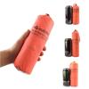 Saco de dormir aislante reflectante para acampar al aire libre, para montañismo, manta salvavidas de emergencia para acampar, saco de dormir doble cálido y resistente a la suciedad.