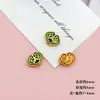 Moda nacional estilo étnico cuentas de la suerte boutique arena oro accesorios pulsera con bolsa de perlas pulsera de calabaza dragón joyería diy