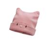 2025 Nuevo Lindo Gorro de Punto de Oso Otoño e Invierno Cálido Cubre Cara Gorro de Punto Pequeño Mujer Invierno Combinable Protección contra el Frío