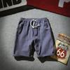 Verano Nueva Moda Casual Moda para Hombre Shorts de Lino Pantalones Casuales de Algodón y Lino Shorts Casuales de Playa