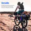 Mochila para Bicicleta Equipamento para Ciclismo ao Ar Livre Mochila para Bagageiro Traseiro Bicicleta de Montanha Impermeável Refletiva Bolsa Traseira Lateral Dupla