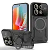 Funda de teléfono con soporte multifuncional adecuada para Xiaomi 17 Youdun Redmi Note 15 Cubierta protectora magnética para coche anti-caídas