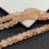 Nível pipoca Cristal crack tambor conta 6*8mm plana redonda gelo crack conta floral conta diy jóias acessórios contas espalhadas