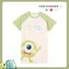 Camisón de verano para niñas del sudeste asiático, pijama de princesa para niñas de talla mediana y grande, ropa de casa de manga corta de verano