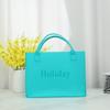 Bolsa de Fieltro para Mujer Portátil al por Mayor Bolsa de Fieltro Bolsa de Mano de Regalo Moda Promoción Publicitaria Celebridad de Internet Bolsa de Mano de Fieltro