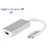 Tipo-C a HDMI Usb3.1 a Vga a Dvi a Dp Tipo-C a Minidp Carcasa de Metal 4K