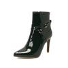 Botas femininas de salto alto para comércio exterior 34-50 pontudas salto fino botas europeias e americanas T16-1