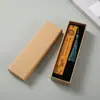 Caja de Empaque Personalizada Cielo y Tierra Caja de Regalo Rectangular Marcapáginas Pluma Caja de Regalo Simple para Pasador Venta al por Mayor