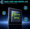 Nuevo modelo transfronterizo HY300Proyector mini 4K de tiro ultra corto ultraportátil con altavoz externo H713 para uso doméstico
