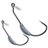 Atacado a Granel Cor Nude com Chumbo Anzol Crank de Barriga Larga 2G-7G Anzol Cabeça de Chumbo Luya Anzol Isca Mole Equipamento de Pesca de Barco ao Ar Livre