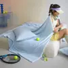 Colcha de Seda Gelada de Verão para Camas de Solteiro e Casal, Grau A Infantil, Grau Materno e Infantil, Lavável à Máquina, Modelo Igual ao do Sam's, Colcha de Verão Ice Skin Refrescante