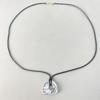 Collar ajustable de cuerda de cuero con cadena de lana, estilo europeo y americano, de lujo, ligero, retro, abstracto, hueco, chapado en cobre