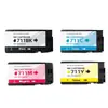 Compatible con cartuchos de tinta desechables HP 711XL, adecuado para las impresoras de inyección de tinta HP T120, T130, T520 y T530