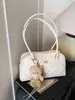 Bolsa Transversal Diamante de Alto Nível para Mulheres, Bolsa de Mão Simples e Fashion, Bolsa Tote de Grande Capacidade para Deslocamento, Bolsa Travesseiro