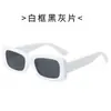 Nuevas Gafas de Sol Cuadradas Pequeñas Europeas y Americanas Transfronterizas Simples Gafas Mayorista Unisex Gafas de Sol de Moda Callejera