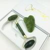 Contenedor de Belleza de Jade Rodillo de Jade Masajeador de Jade Contenedor de Belleza Rodillo Palo de Masaje Raspador de Jade
