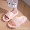 Sandalias y pantuflas para mujer, de verano, para interior y hogar, con suela gruesa, antideslizantes, para baño, para parejas y para hombre.