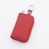 Estoque Transfronteiriço Padrão de Cordeiro Couro PU Bolsa para Chave de Carro Universal para Homens e Mulheres Grande Capacidade Pendurada na Cintura com Zíper Bolsa para Chaves