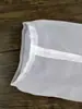 Peneira para filtro de leite de soja, coador ultra-denso, saco para separar resíduos ultra-finos de suco, saco para filtro de vinho