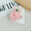 2026 Novo Grampo de Cabelo Flor de Crochê de Lã Camada Dupla Acessórios Acessórios de Cabelo Doces Japoneses Franja Cabelos Finos Presilhas Laterais