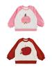 Moletom Raglan Estampado Fofo da Moda Qiu Duo Meng para Meninas 2026 Novo Estilo Primavera e Outono Top Estiloso de Desenho Animado para Crianças