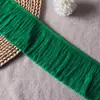 10cm Em Estoque Renda de Borla Acrílica Franja Fofa Cachecol de Torcedor de Futebol Decoração de Borla Acessórios para Cortina