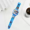 2025 Nuevo Reloj Electrónico Cuadrado Lindo de Dibujos Animados de Capibara Reloj LED Moda Cuadrado Estudiante Reloj Electrónico