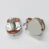 Potenciômetro de 18mm Guitarra Elétrica Baixo Botão Timbre Volume Interruptor 500k Eixo de Alumínio 250K Botão Acessórios Atacado