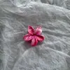 Tamanho pequeno 4cm Europeu e Americano Tinta Brilhante Padrão Mármore Prendedor Presilha para Rabo de Cavalo Doce Fresco Cor de Flor Grampo de Cabelo Disco de Cabelo para Mulheres