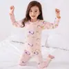 Ropa de casa infantil de Frozen para primavera y otoño, pijama de niña, traje de pantalón largo de manga larga de la princesa Elsa, traje para niña pequeña