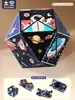 Cubo de Rubik magnético geométrico variado inteligencia tridimensional 3d red social niños rompecabezas puesto de mercado nocturno descompresión juguetes pequeños transfronterizo