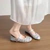 Zapatos Mary Jane calados estilo francés para mujer, nuevos zapatos planos de ballet de verano 2026, zapatos de vestir frescos transpirables y cómodos