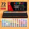 Marcadores Acrílicos de Tinta Líquida con Punta Suave para el Arte de Estudiantes de Primaria, No traspasan, Lápices de Colores Apilables
